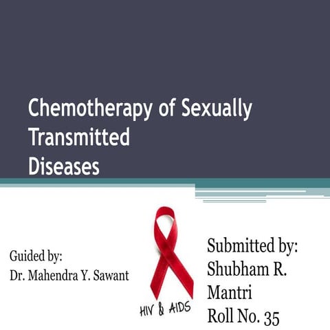 Chemotherapy of Sexually Transmitted Diseases
