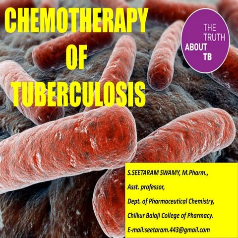 Chemotherapy of Tuberculosis
