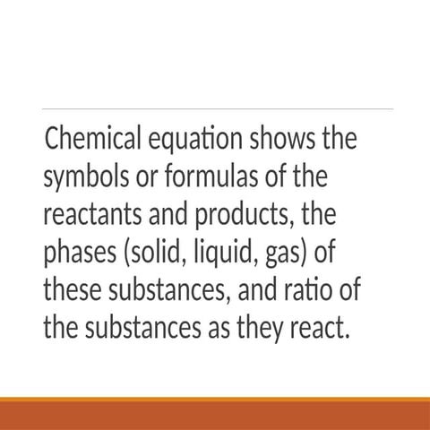 The different types chemical reactions (Science 10)