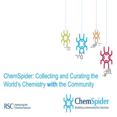 RSC ChemSpider Science Commons Symposium Pacific Northwest #scspn