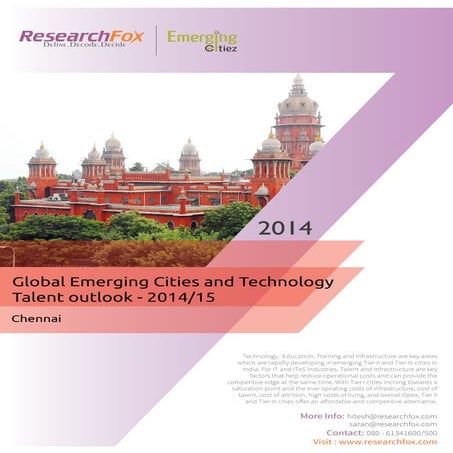 Emerging City Report - Chennai (2014)
