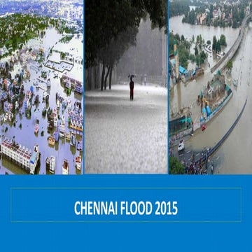 Chennai flood 2015