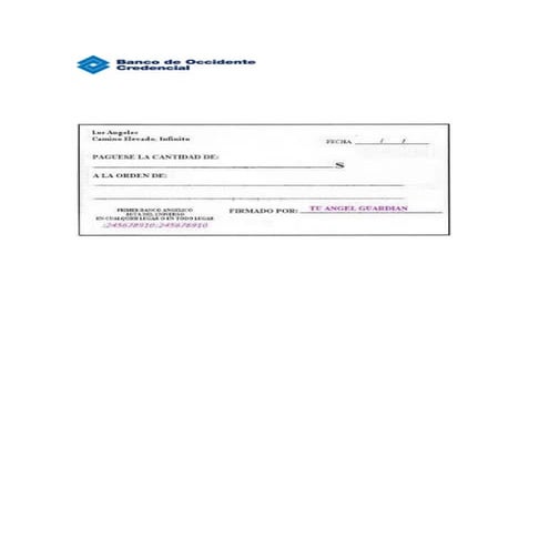 Cheque | PDF
