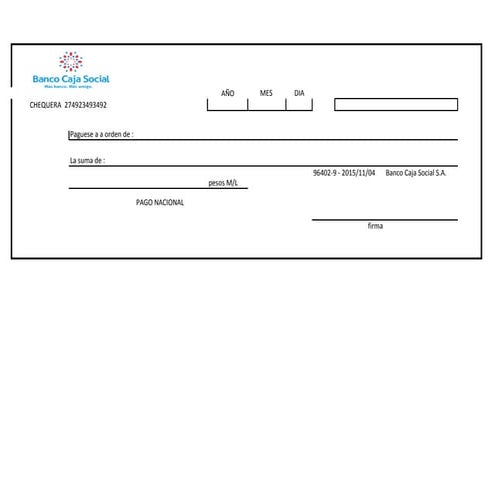 Cheque | PDF