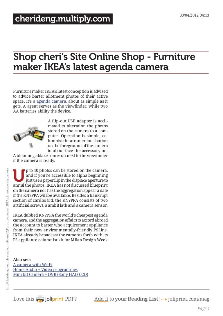furniture maker ikeas latest agenda camera online agenda maker