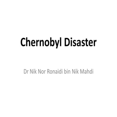 Chernobyl disaster