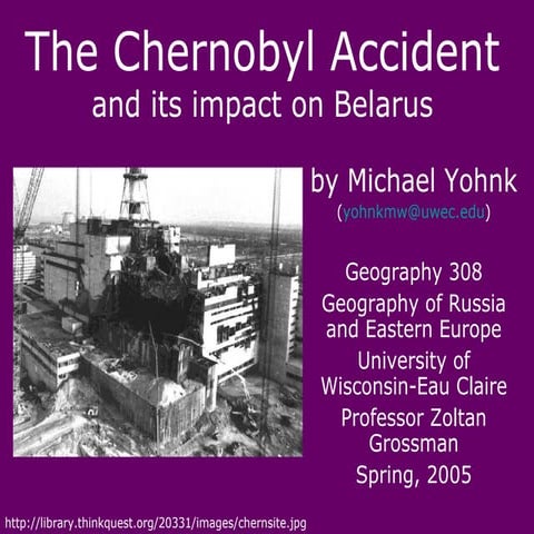 Chernobyl powerpoint