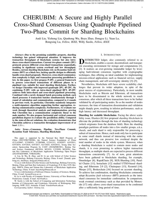 CHERUBIM_A_Secure_and_Highly_Parallel_Cross-Shard_Consensus_Using_Quadruple_P...