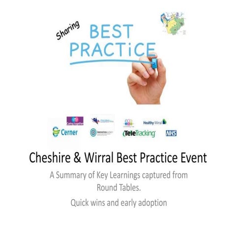 Cheshire and Wirral Best Practice Event - summary