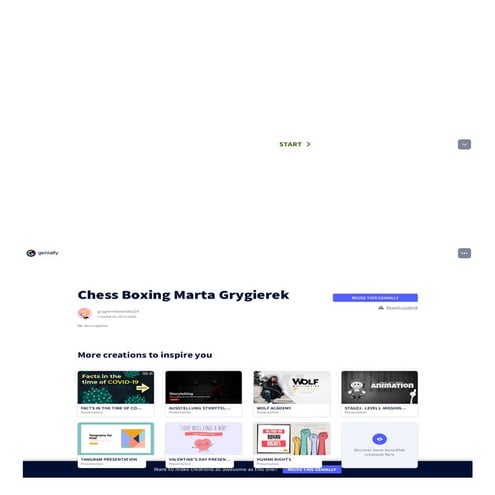 Chess Boxing Marta Grygierek 