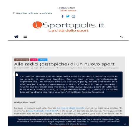 CHESSBOXING SPORTOPOLIS ITALY