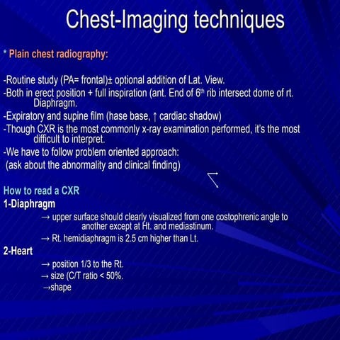 dr.abeer.chest radiology (all lectures) | PPT