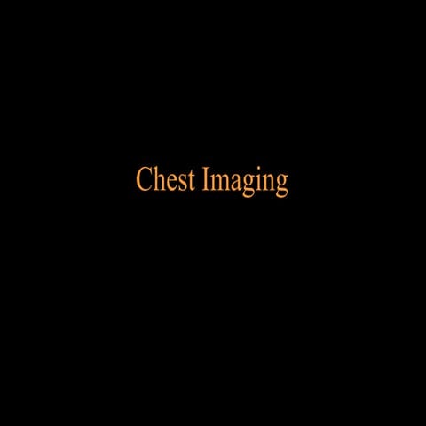 Radiology: Chest Imaging