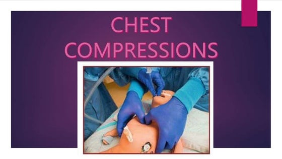 chest compressions in children (Basic Life Support) .pptx