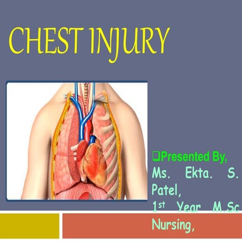 Chest injury