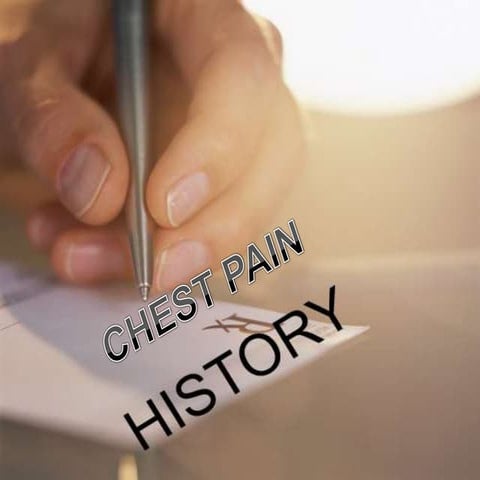 Chest pain history