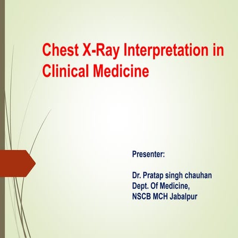 Chest Xray - How to read & interpret  