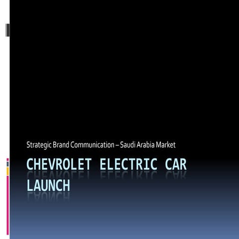 Chevrolet Electric Car Launch Taha