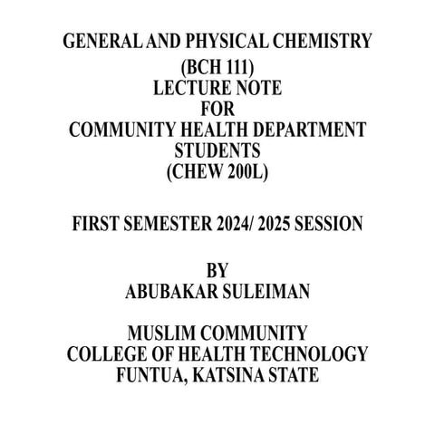 General and Physical Chemistry note.pdf