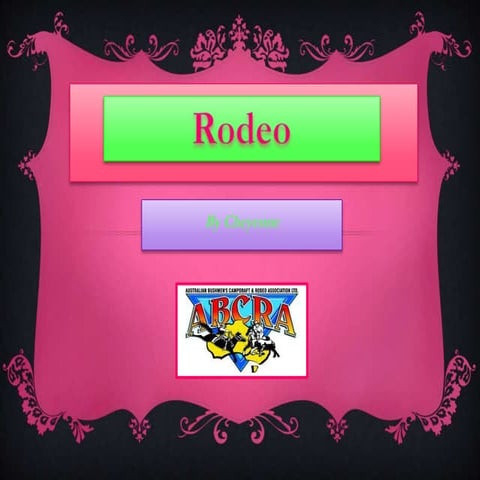 Rodeo | PPTX