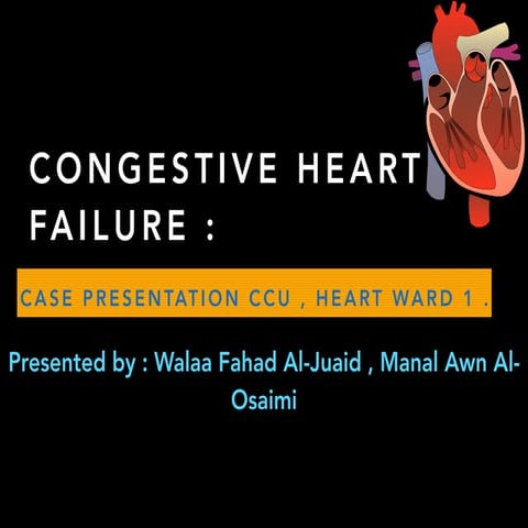 Congestive Heart Failure Case Presentation
