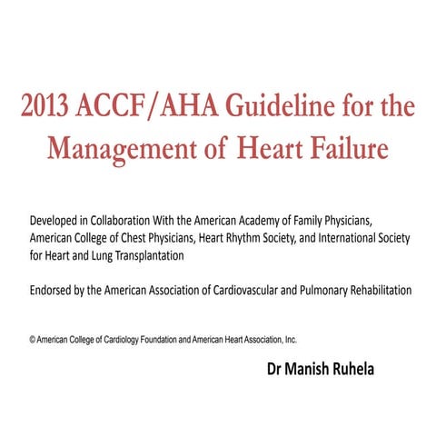 CHF guidelines 2013seminar