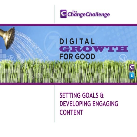 TheChgChallenge Social Media Objectives & Engaging Content