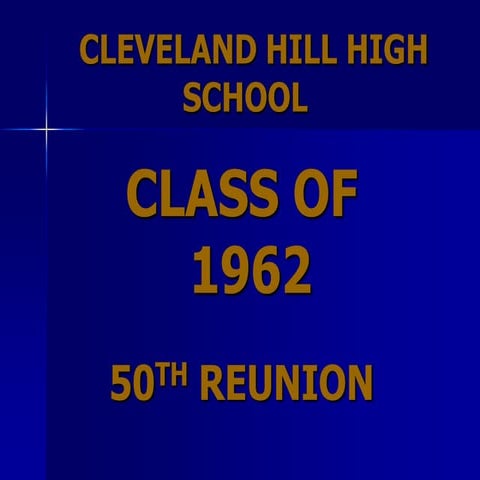 CHHS 50th REUNION draft 8-4-2012
