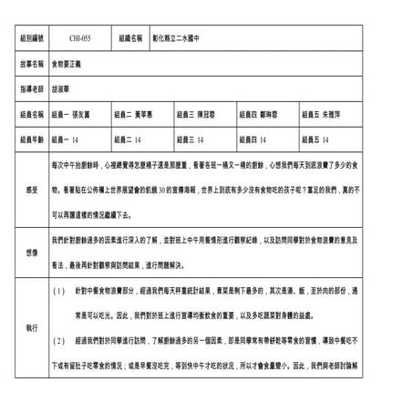 2011 DFC taiwan-Chi 055 食物要正義(成果呈交)