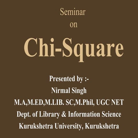 Chi square