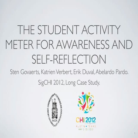 The Student Activity Meter for Awareness and Self-reflection