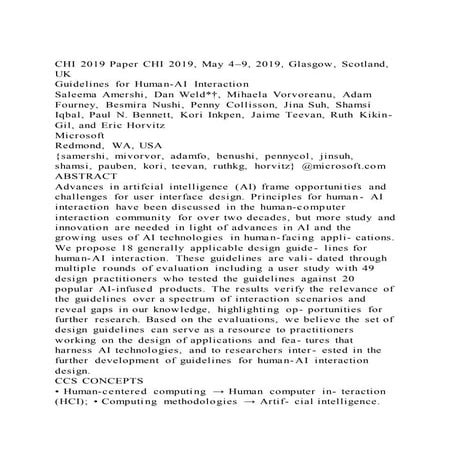 CHI 2019 Paper CHI 2019, May 4–9, 2019, Glasgow, Scotland, UK Gu