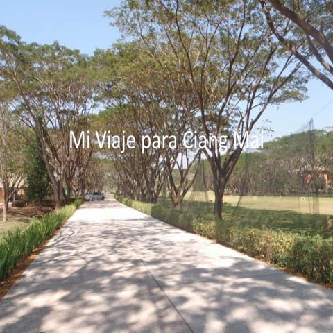 Chiang mai spanish powerpoint