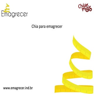 Chia para emagrecer