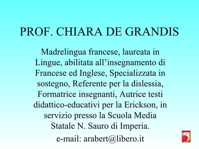 Chiara de grandis n