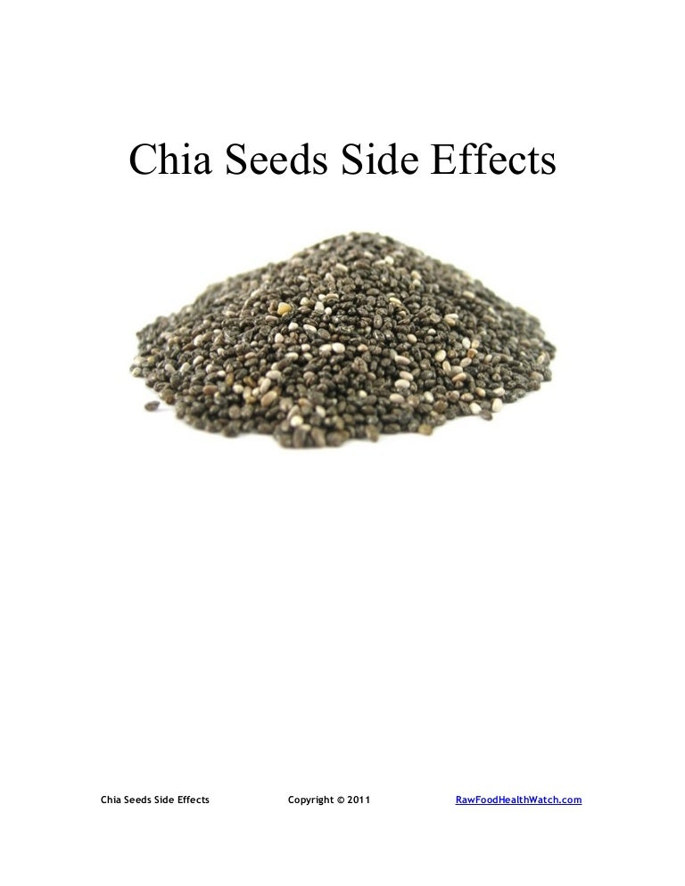 Chia Seeds Side Effects