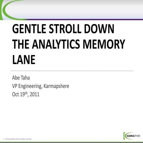 Chicago HUG Presentation Oct 2011