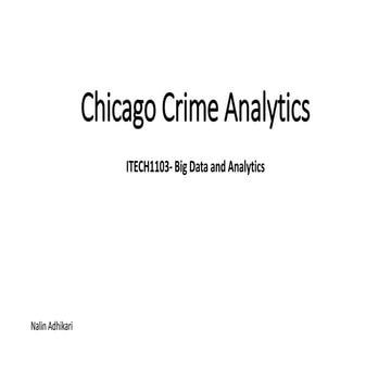 Chicago Crime Analytics