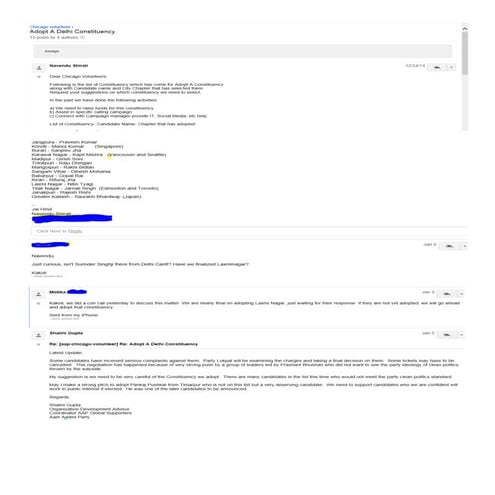 Chicago email trail | PDF