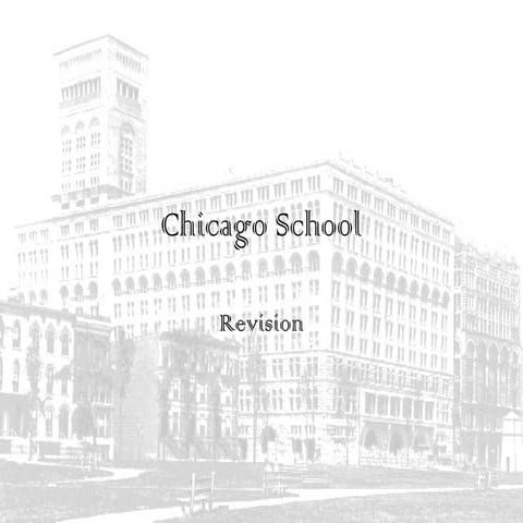 Chicago school (new)