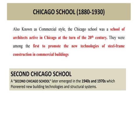 Chicago school