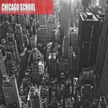 Chicago school (final ppt)