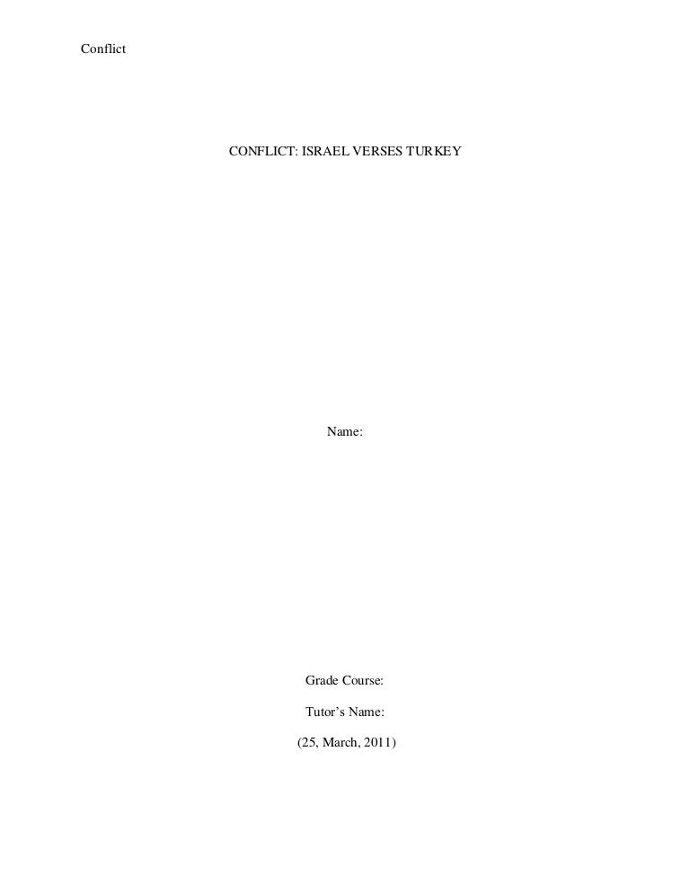 Chicago style term paper