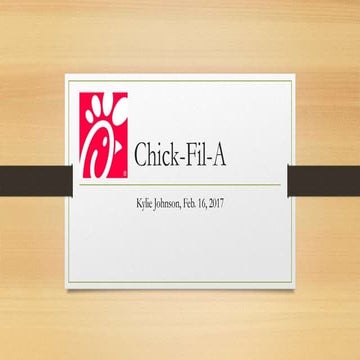 Chick fil-a social media plan