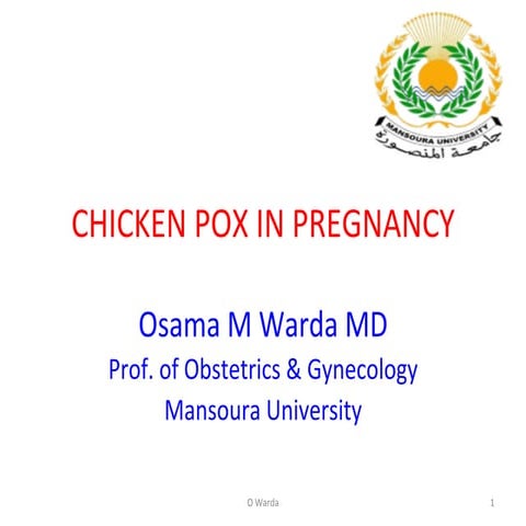 Chicken pox  pregnancy 