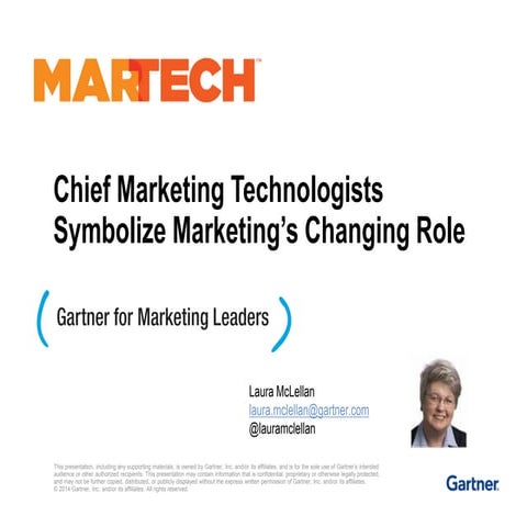 Chief Marketing Technologists Symbolize Marketing's Changing Role By Laura Mc...