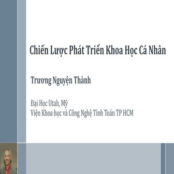 Chiến lược phát triển khoa học cho nhóm