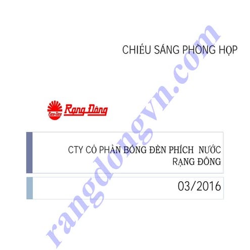 Chieu sang phong hop meeting room