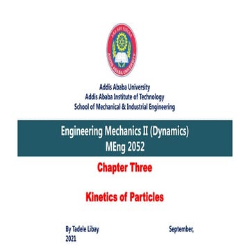 Ch iii kinetics of particle