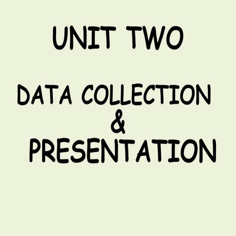 chapter 2 data collection and presentation business statistics